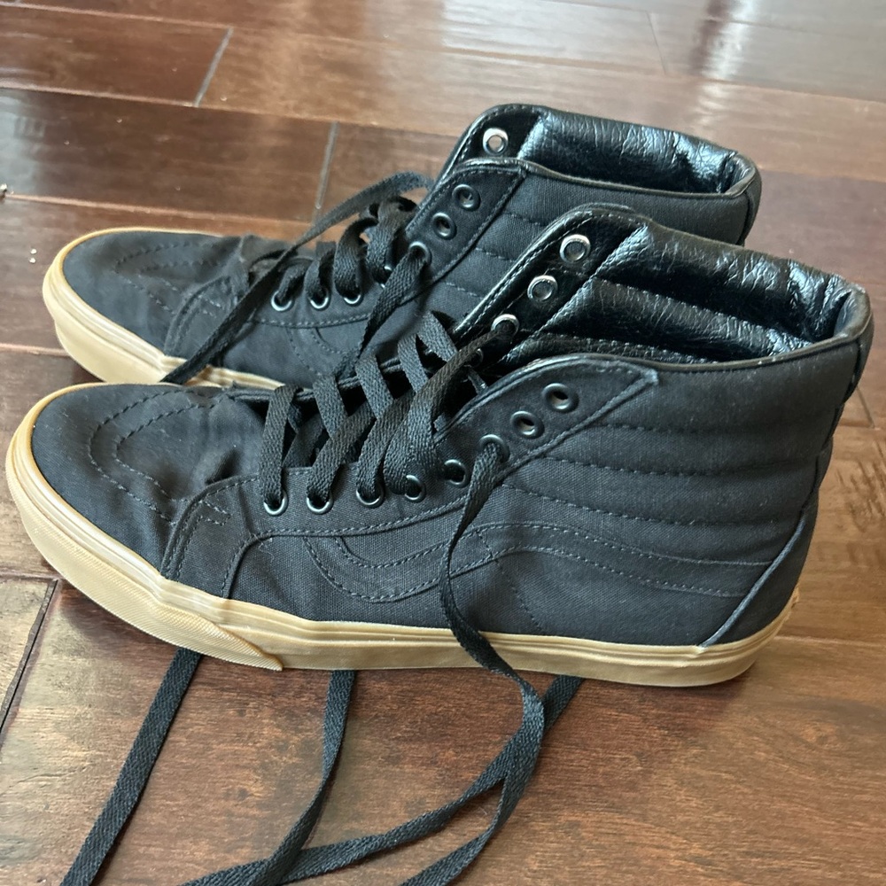 Vans Sk8-Hi Reissue Canvas Gum Black/Light Gum Men’s